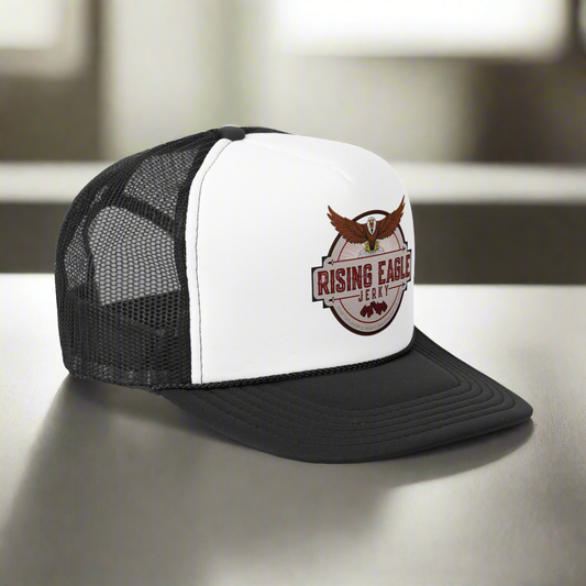 Rising Eagle Jerky Trucker Caps